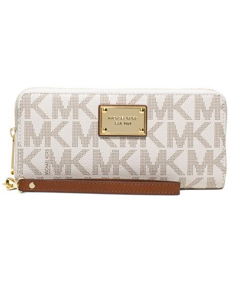 michael kors womens graffiti wallet white|Women's White Designer Wallets .